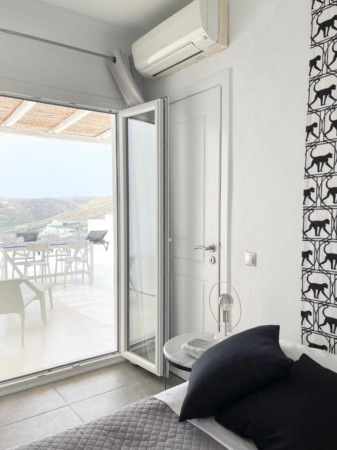 Mykonos TownElia House With Amazing View On The Beach Mykonos别墅 外观 照片